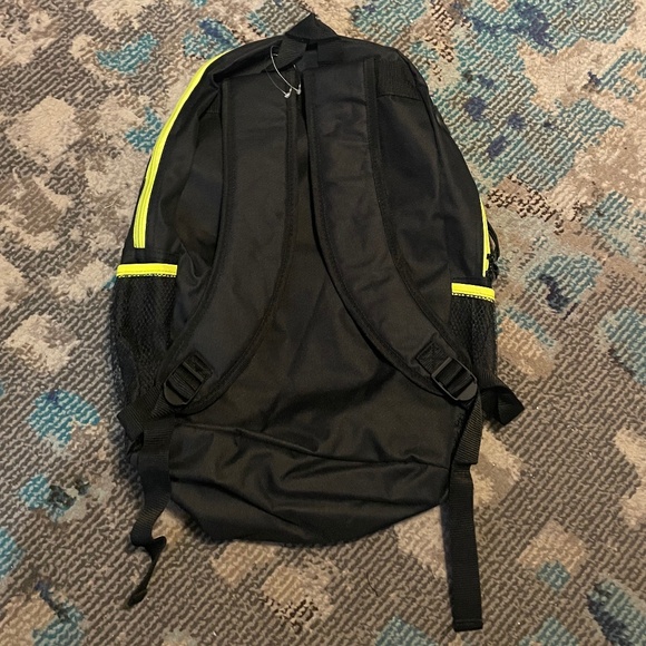🎒 Arizona Blu Athletic Gear Backpack (Black, Gray, Neon Yellow) - Picture 2 of 8